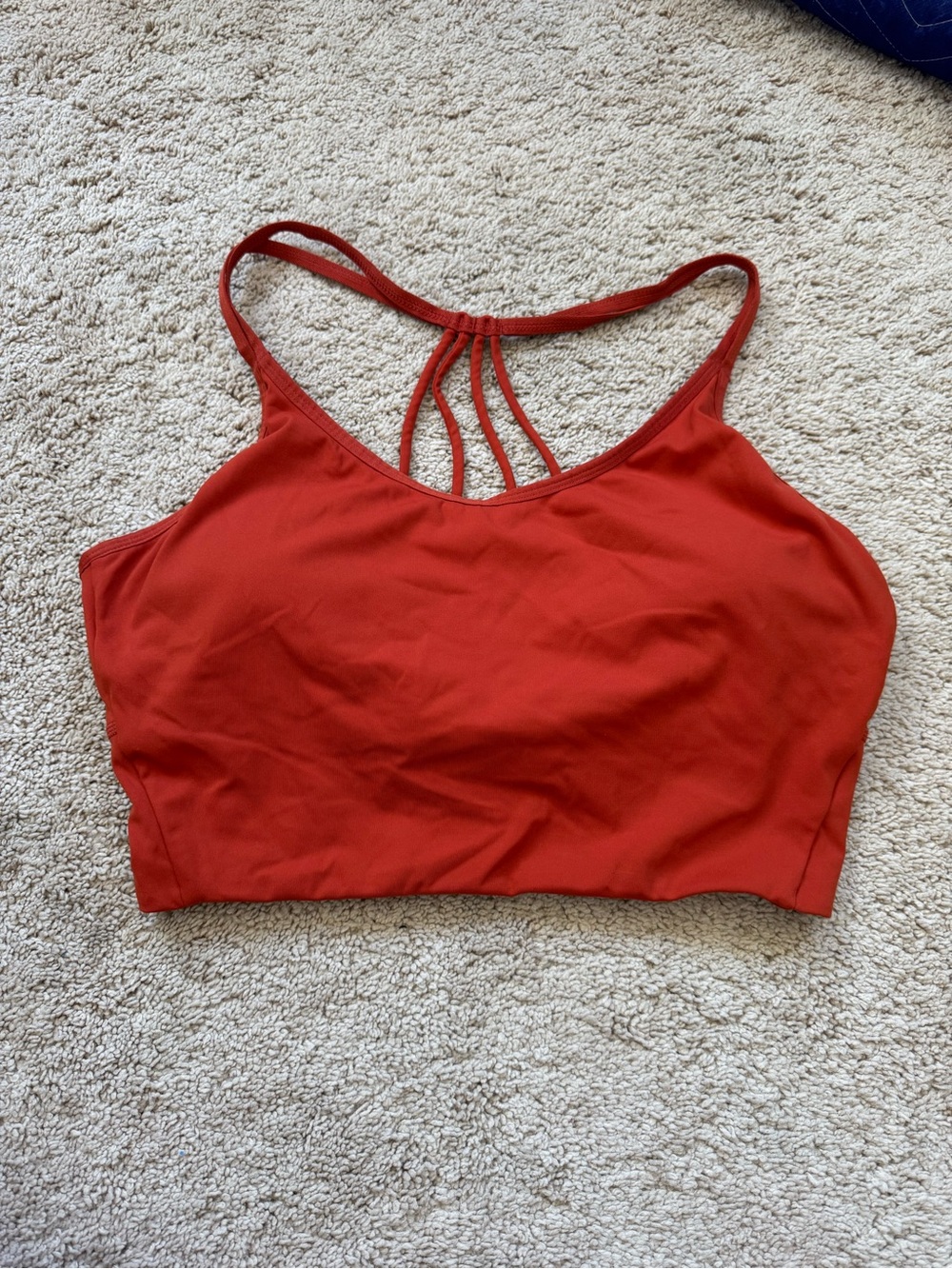 The Northface strappy Red Women's Bralette - Comfortable Everyday Support